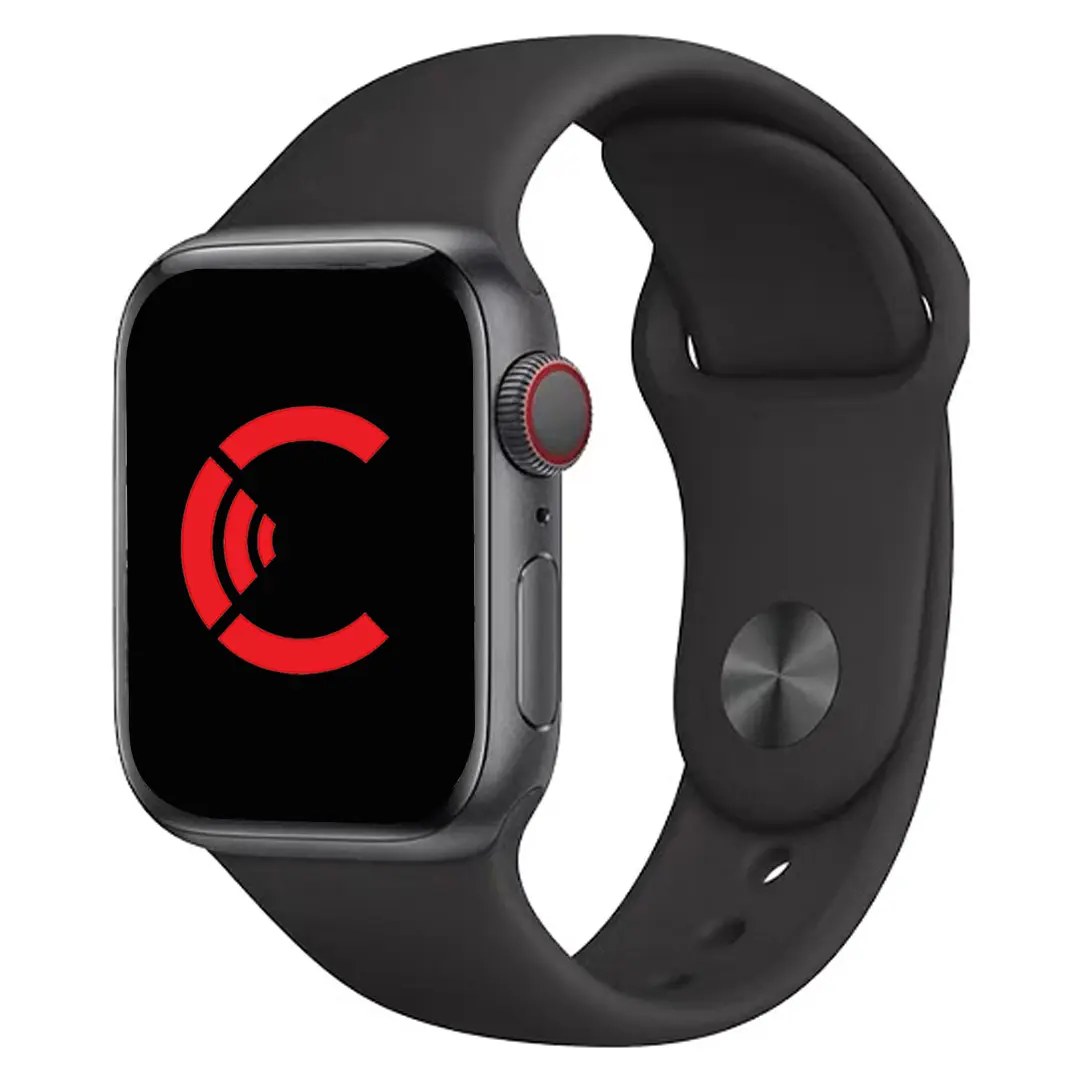 Apple Watch Band Silicone Black - 38-40-41mm